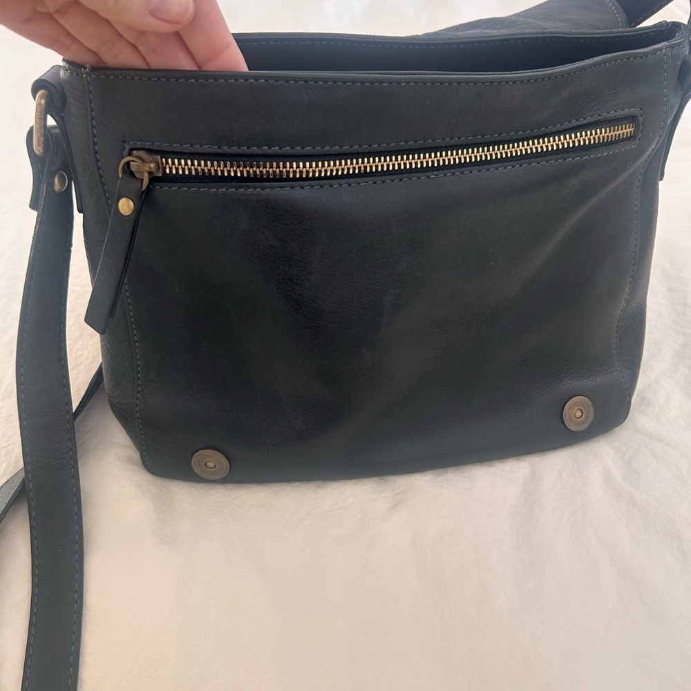 Designer Avorionero Black Leather Bag